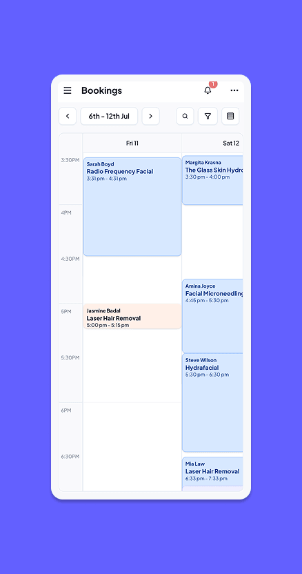 Advanced Scheduling & Booking Management With Managed