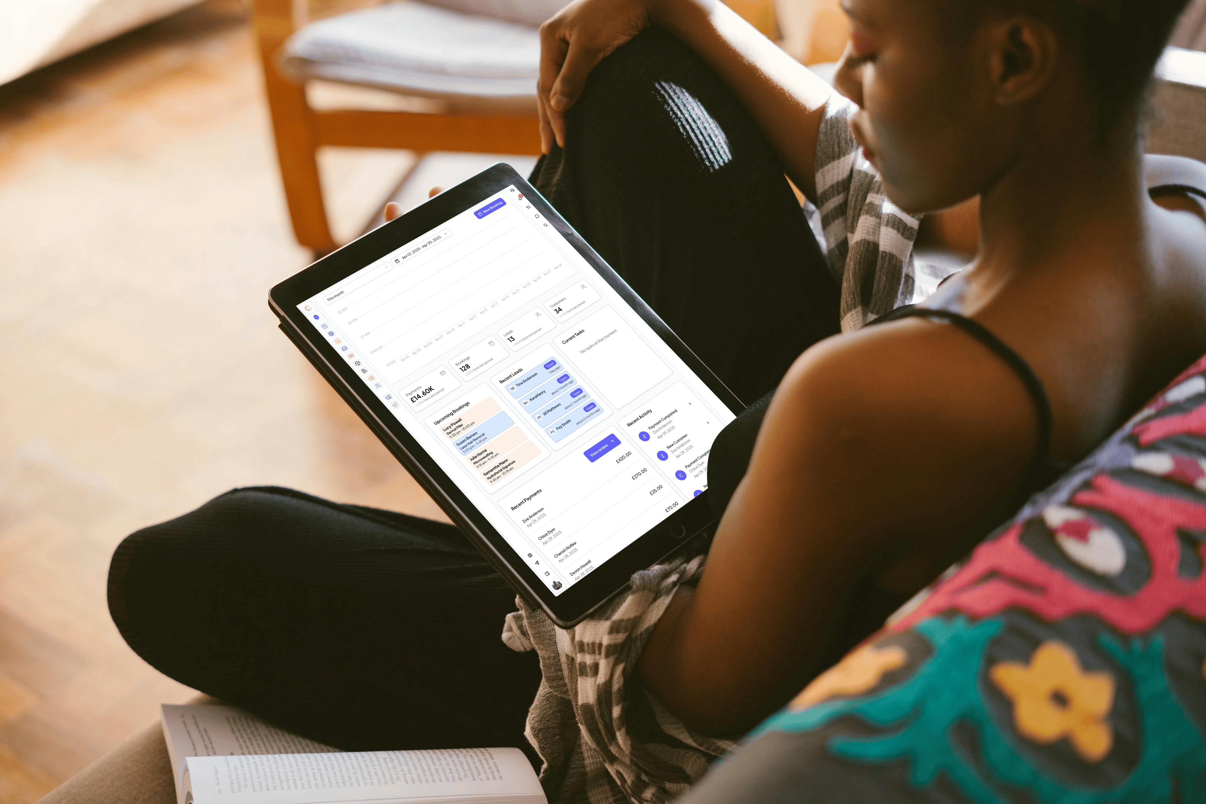 Managed client journey dashboard preview